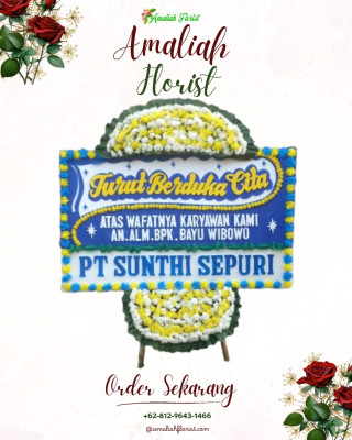Papan Bunga Duka di Mam