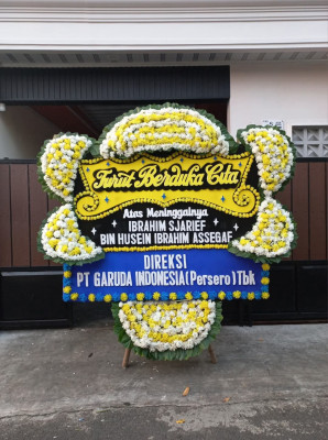 Papan Bunga Duka di Mam