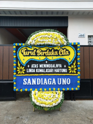 Papan Bunga Duka di Mam